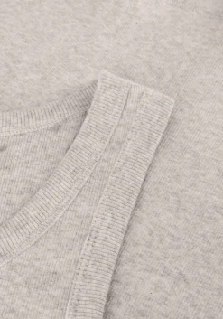 DAMES KNIT-TED lichtgrijze top ella