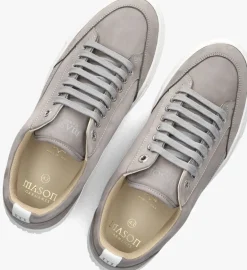 DAMES Mason Garments lichtgrijze lage sneakers tia originale nuovo