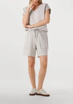 DAMES MOS MOSH lichtgrijze t-shirt nadi