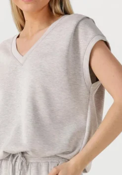 DAMES MOS MOSH lichtgrijze t-shirt nadi