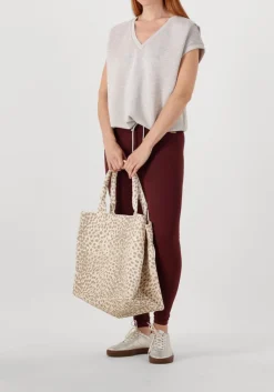 DAMES MOS MOSH lichtgrijze t-shirt nadi