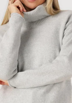 DAMES PENN & INK lichtgrijze trui jumper