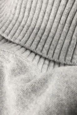 DAMES PENN & INK lichtgrijze trui jumper