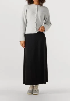 DAMES PENN & INK lichtgrijze vest cardigan w25b345