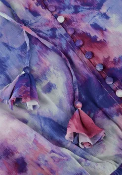 DAMES JANICE maxi jurk walter print