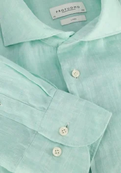 Heren PROFUOMO casual overhemd shirt x-cutaway sc linnen