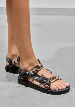 DAMES ARIZONA LOVE platte sandalen trekky bandana