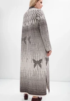 DAMES FORTE FORTE mantel jacquard libelle coat