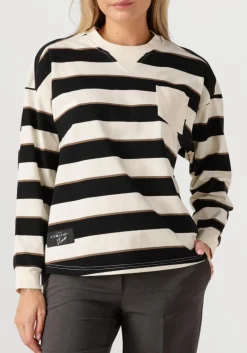 DAMES HAUTE L'AMITIÉ haute l'amitié top veronica stripe tee sweat