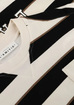 DAMES HAUTE L'AMITIÉ haute l'amitié top veronica stripe tee sweat