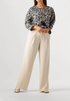 DAMES SUMMUM blouses 3/4 sleeve top block print