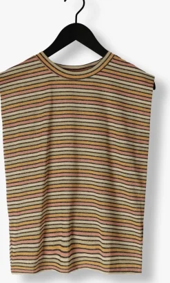 DAMES SUMMUM top top sleeveless color lurex jersey