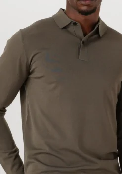 Heren GENTI trui polo ls