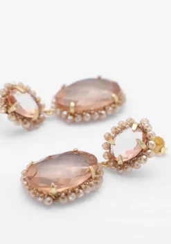 DAMES LOTT. GIOIELLI sieraad pendant earring double m