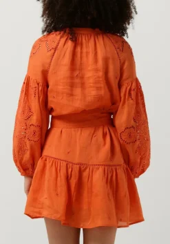 DAMES SCARLETT POPPIES mini jurk sunshine babe short