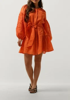 DAMES SCARLETT POPPIES mini jurk sunshine babe short