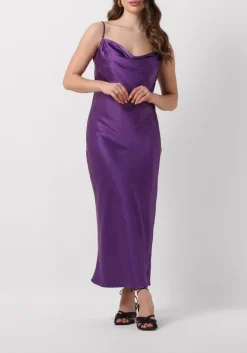 DAMES NOTRE-V e maxi jurk satin strap dress