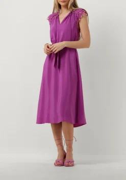 DAMES SUNCOO e midi jurk celest