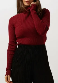 DAMES AAIKO rode tops & t-shirts vida ruffle vis 301 sweaters