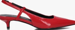 DAMES BLASZ rode slingbacks dzrp0666