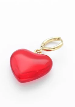 DAMES BONNIE STUDIOS rode bedels red heart pendant