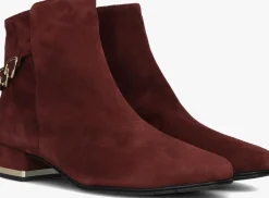 DAMES BRUNATE rode enkellaarsjes 38322