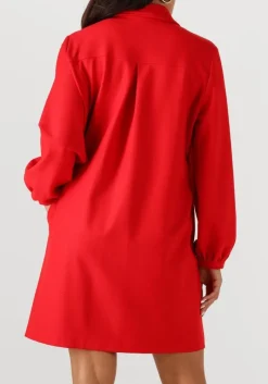 DAMES CAROLINE BISS rode midi jurk 4175