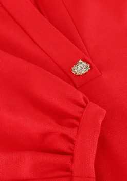 DAMES CAROLINE BISS rode midi jurk 4175