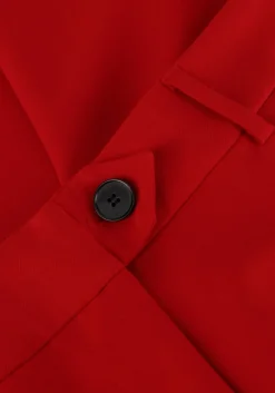 DAMES CO'COUTURE rode wijde broek vola long wide pant