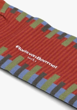 Heren FLORIS VAN BOMMEL rode sokken de sokker 11