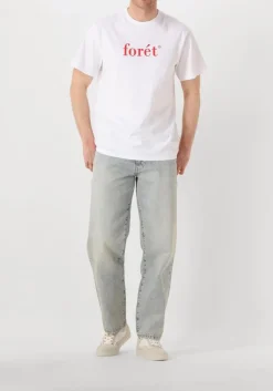 Heren FORÉT rode forét t-shirt amber t-shirt