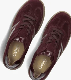 DAMES GABOR rode lage sneakers 475.1