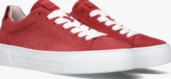 DAMES GABOR rode lage sneakers 460 460