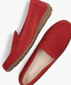 DAMES GABOR rode mocassins 440