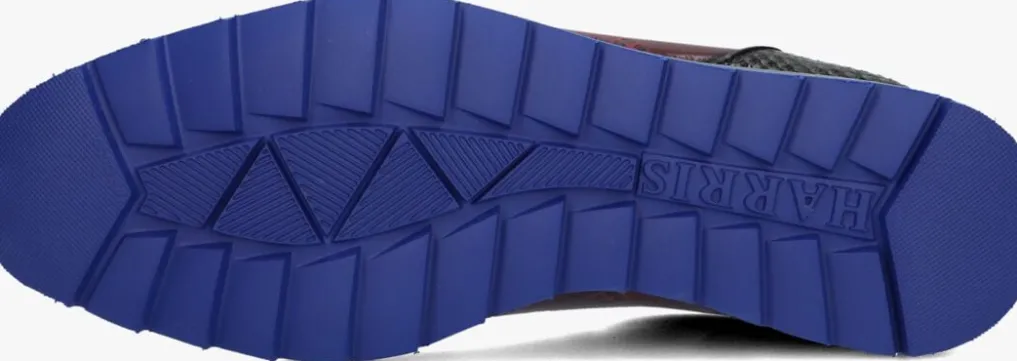 Heren HARRIS rode lage sneakers 2817