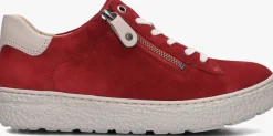 DAMES HARTJES rode lage sneakers 162.1402 phil