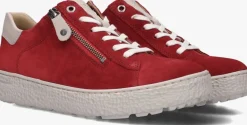 DAMES HARTJES rode lage sneakers 162.1402 phil