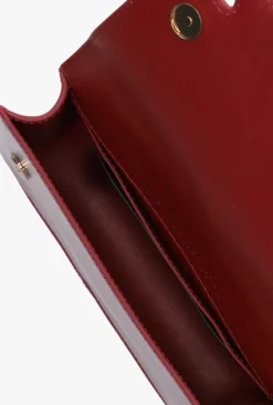 DAMES KURT GEIGER LONDON rode handtas bow small shoreditch