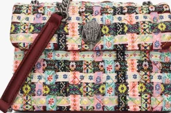 DAMES KURT GEIGER LONDON rode schoudertas medium kensington