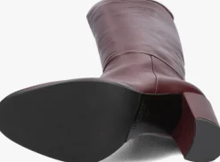 DAMES LINA LOCCHI rode hoge laarzen at 161