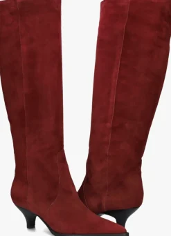 DAMES LINA LOCCHI rode hoge laarzen av 256