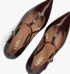 DAMES LODI rode pumps gamo