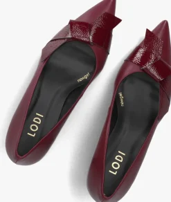 DAMES LODI rode pumps kadil