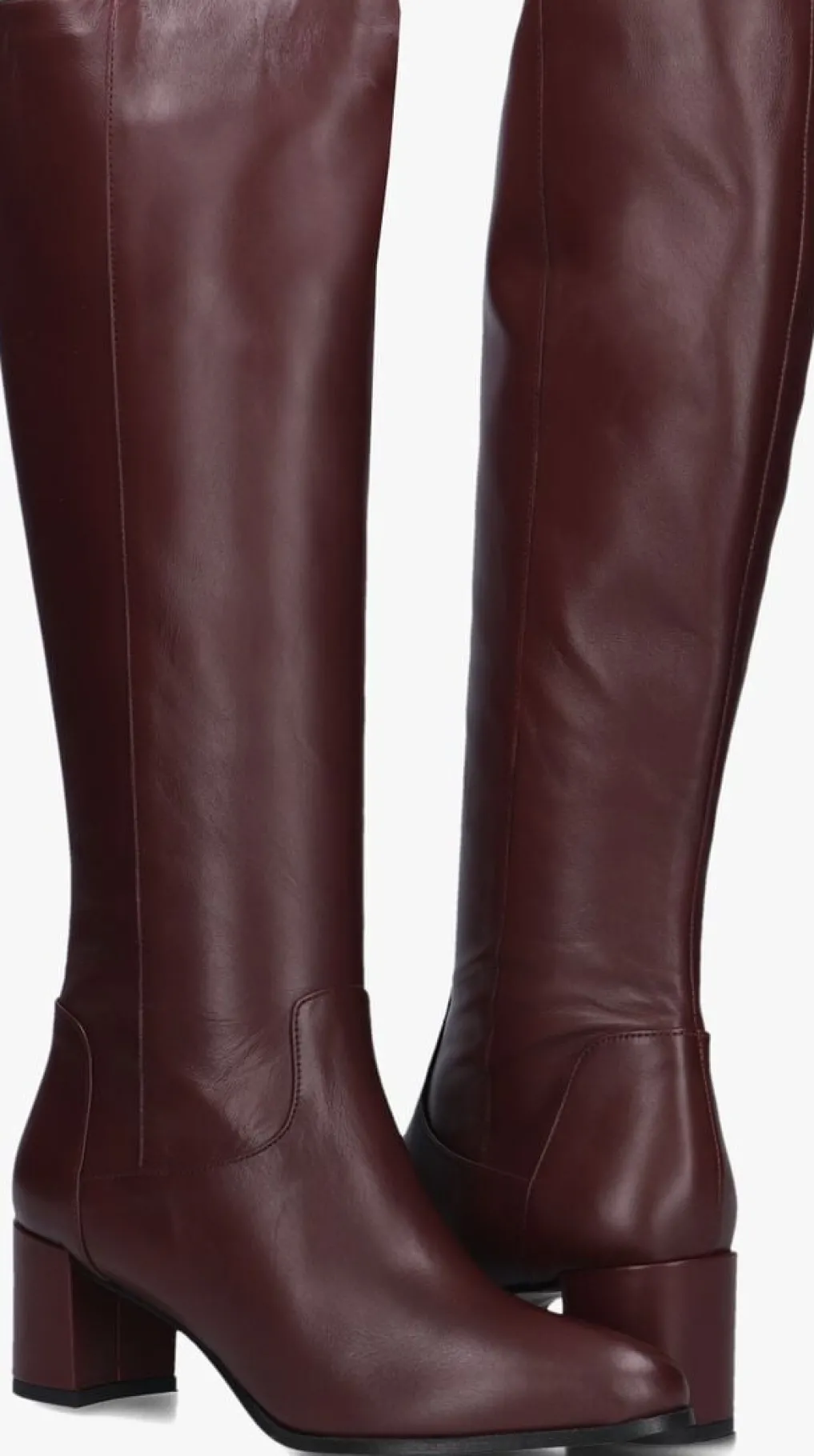 DAMES NOTRE-V rode hoge laarzen 8591