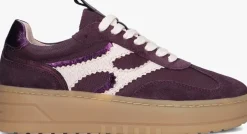 DAMES NOTRE-V rode lage sneakers anemone-63