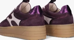 DAMES NOTRE-V rode lage sneakers anemone-63