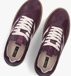 DAMES NOTRE-V rode lage sneakers anemone-63