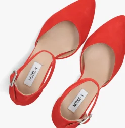 DAMES NOTRE-V rode pumps 12625