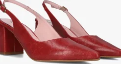 DAMES NOTRE-V rode slingbacks 2315c