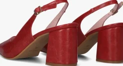 DAMES NOTRE-V rode slingbacks 2315c